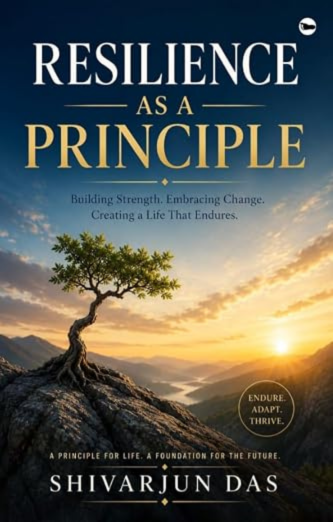 Resilience as a Principle — book cover by Shivarjun Das